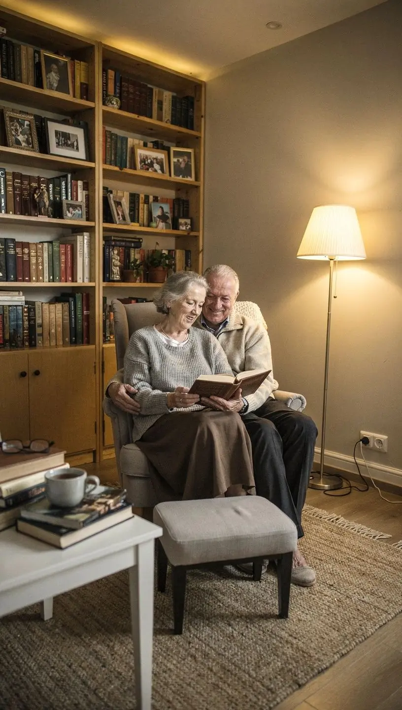 Töötuba, kus on integreeritud riiulid ja valgustus, et maksimeerida efektiivsust.